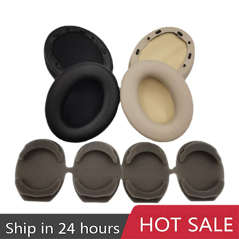 Ear Pads for Sony WH-1000XM2 WH-1000xm3 WH-1000XM4 Headphones High Quality Foam Ear Pads Cushions With Buckle Cotton Pad