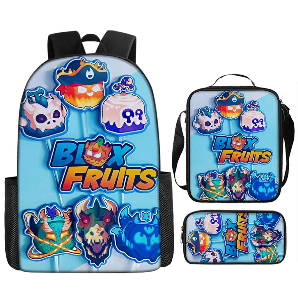 Large-capacity Backpack For Primary And Secondary School Students, Cartoon Shoulder Bag And Pencil Case For Children