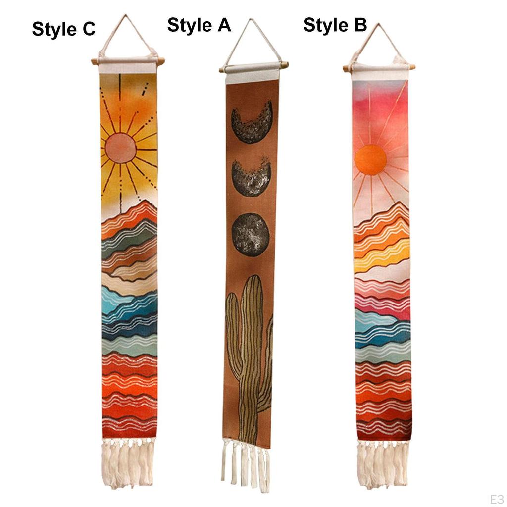 Настенное искусство в технике макраме ручной работы для домашнего декора