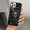 Чехол для телефона Физика Химия Математика для Iphone 17 Air 16 15 Plus 14 13 Mini 12 11 Pro Max 16E 7 8 SE 2020 Мягкий Funda Принт S