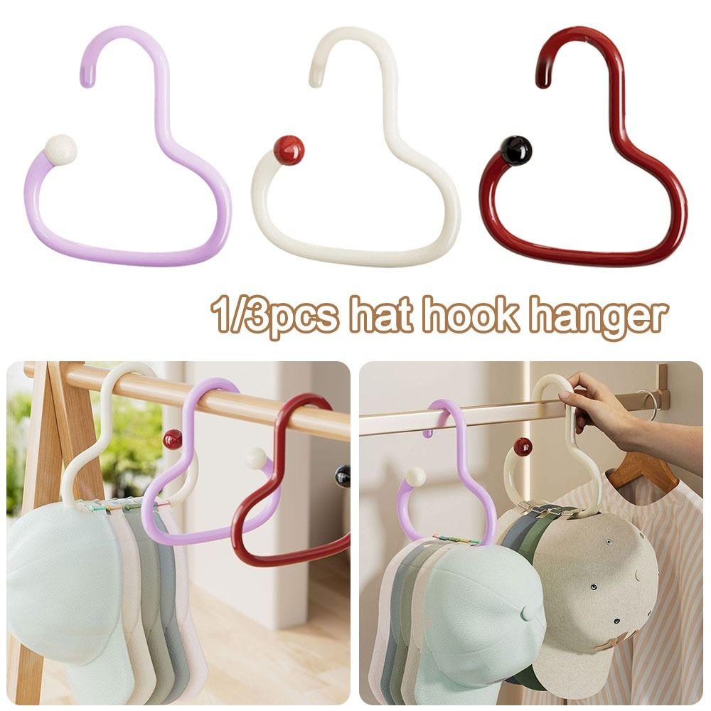 Non-marking Hat Storage Hook Dopamine Scarf Towel Tie Hanging Rack Durable Hat Hook for Cloakroom