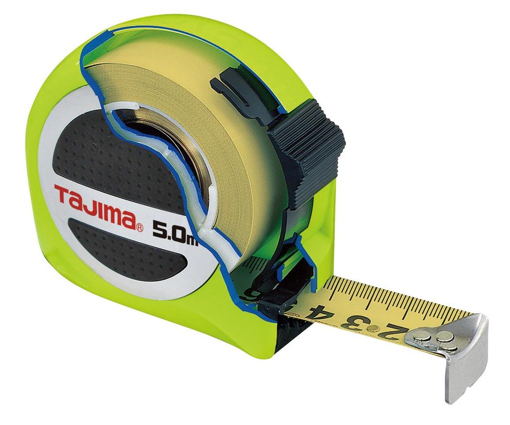 Tajima Convex Rigid Nylon Coated Tape 5m X 25mm Rigid Supercomputer 25 GASP2550