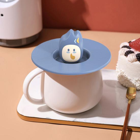 Силиконовая крышка для чашки, пищевой класс, не содержит BPA, термостойкая, пылезащитная, многоразовая, гибкая, универсальная, крышка для чашки для кофейной кружки