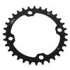 32Celsius34Celsius36Celsius38T BCD 104 Mountain Bike Steel Single Crank Chain   Repair Parts (Black 32T)