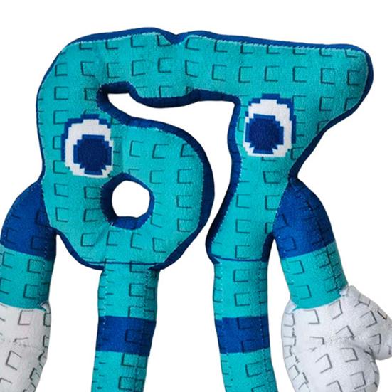 Плюшевая кукла игрового персонажа Дом №. 9 Персонаж из Игрового Софта Мягкая Кукла с Набивкой из ПП Хлопка Милый Подарок для Поклонников и Детей