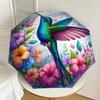 1PC Hummingbird Flowers Umbrella-8-Rib Reinforced, Automatic Open, Lightweight & Durable, Cute Fashion Accessory for Outdoor-F2699