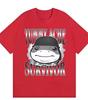 Funn Tummy Ache Survivor Jeff The Land Shark Helmet Meme T Shirts Unisex Unisex Fashion Humor Vintage Short Sleeve Oversized TShirt
