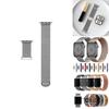 3D Магнитный Металлический Ремешок Для iWatch 38 мм 40 мм 41 мм С Бесшовной Магнитной Застежкой Для Офиса