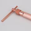 Perfect Rose Gold Sugar Paste Extruder Fondant Clay Cake Sculpture Gun Cake Sculpture Polymer Tool With 20 Tips Clay Craft