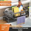 Большой размер кухонной полки для хранения, органайзер для тряпок, держатель для губки, корзина для мыла, полки для шампуня в ванной