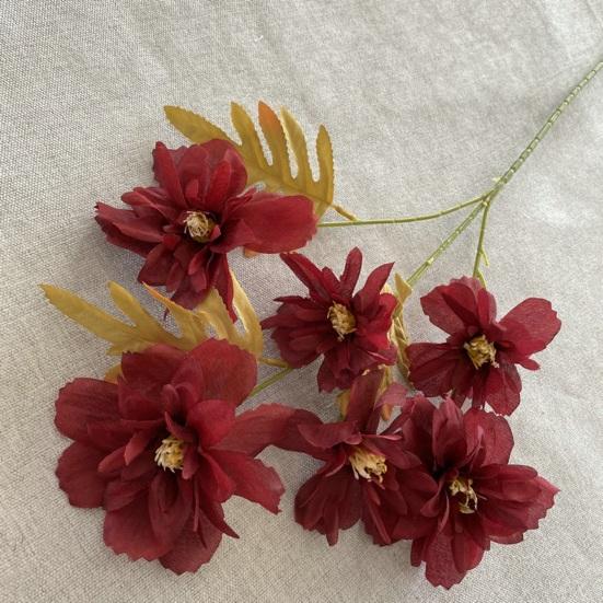 Искусственный цветок, реалистичный декоративный поддельный счастливый цветок, цветочная композиция, свадебный декор, макет сцены