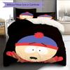 Stan Marsh Pattern Bedding Home Decoration Birthday Gift ( 1 duvet cover + 2 pillowcase, without core),fan merchandise.