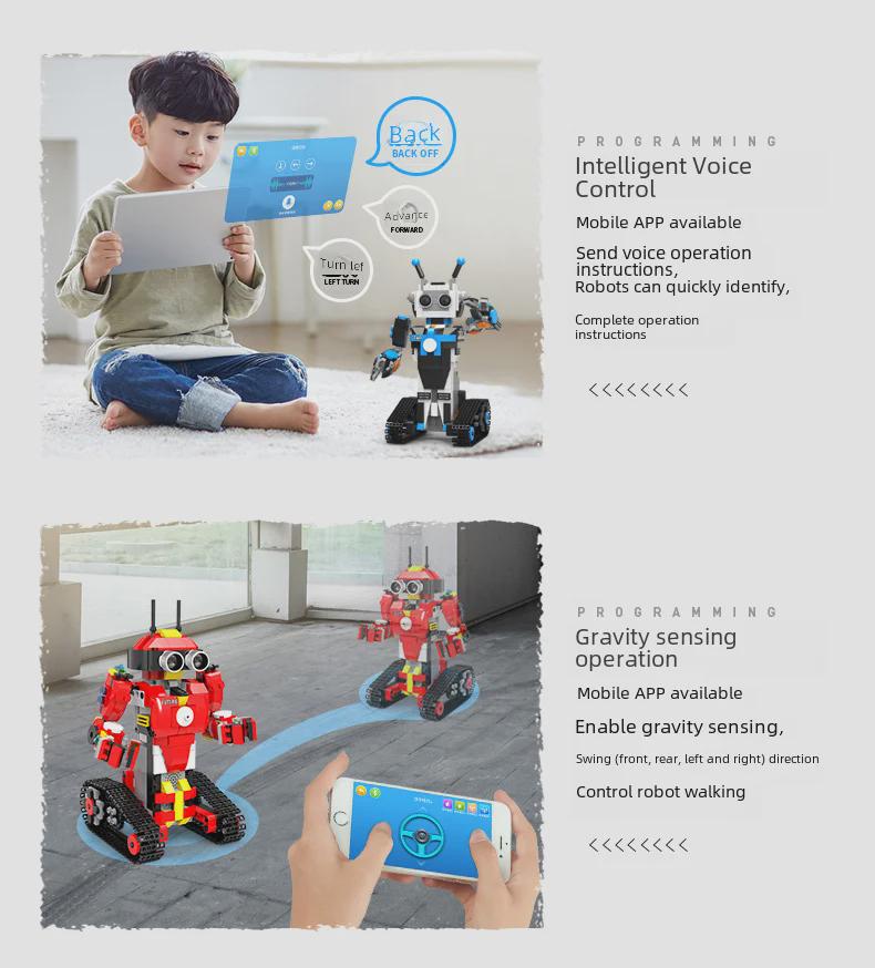 STEM Educational Robot MOC Building Blocks for Kids