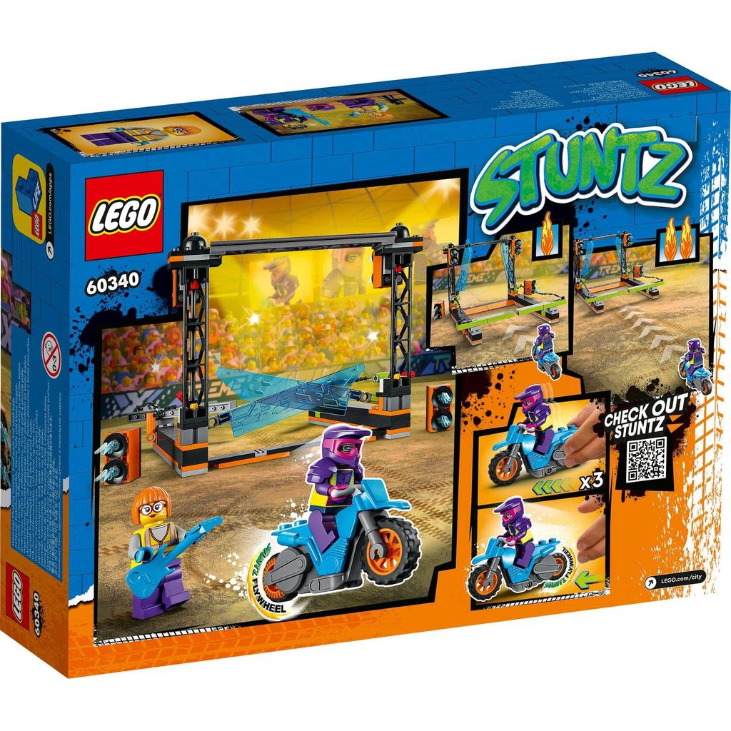 LEGO City Blade Stunt Challenge 60340 Игрушечный блок Подарочная машина Машина Мальчики Девочки Возраст 5+