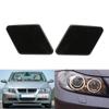 New 2Pcs For 04-08 BMW 3 Series E90 E91 Bumper Headlight Washer Nozzle Jet Cover Cap