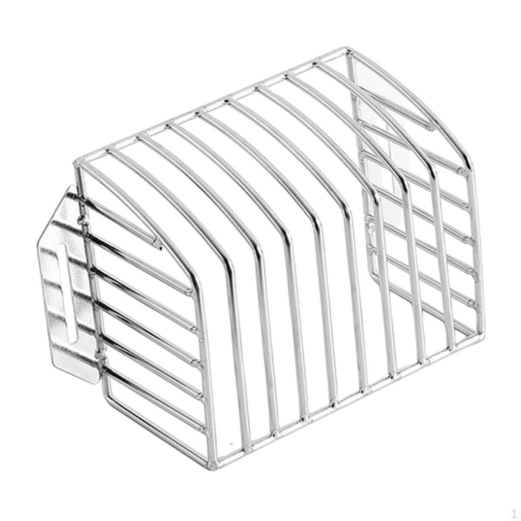 Gutter Guard Drain Cover Anti Clogging Downspout Protector Stainless Steel