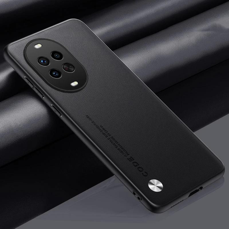 Роскошный чехол-накладка из мягкой ПУ-кожи для Huawei Nova 14 Pro 13 12 11 10 9 8 7 6 14Ultra, противоударный силиконовый чехол, задняя крышка