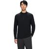 Men's ANTA Champion All-Weather Collection T-Shirts Men's Black Stand Collar Moderate
