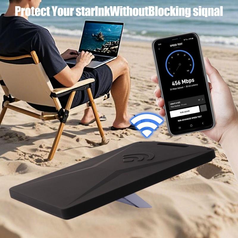 Silicone Protective Case Mini Device Antenna Transmitter Cover - Black White Green