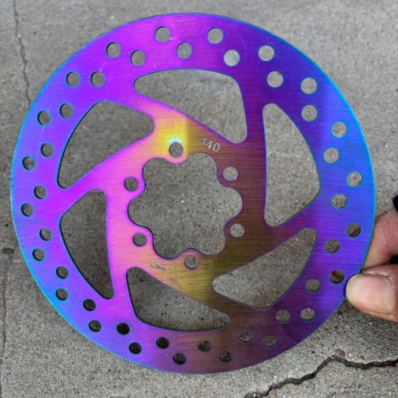 1 Комплект Для Электросамоката Kukirin G2 Pro/G2 Max 140 мм Нержавеющая Сталь Тормозной Диск Ротор Запчасти Для Kukirin Дисковых Тормозов Запасные