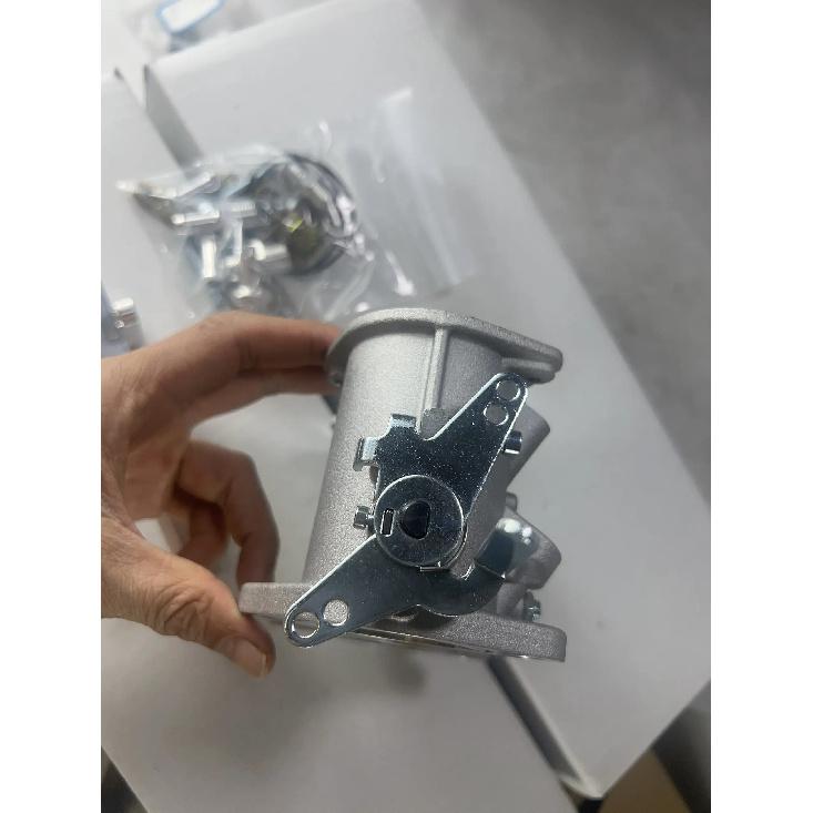 SherryBerg TBS 42dcoe 42 dcoe 42mm Bore DCOE EFI Twin Injection Throttle Body 85MM TALL for Weber/EMPI/Dellorto/Solex DCOE/DHLA