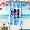 England National Men's Football Team Print Beach Towel, Large Soft Quick Dry Towel for Beach Camping Swimming