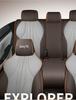 All-Season Leather Car Seat Cover for BYD Song Pro: Full Surround Design