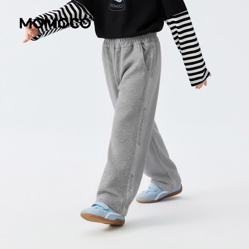 Осенние повседневные вязаные спортивные штаны для мальчиков MOMOCO
