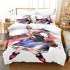 Azur Lane Художественное постельное белье Односпальное Двуспальное Полный Queen King Размер Постельное белье Взрослый Детская спальня Комплекты с пододеяльником 3D Печать Комплект постельного белья