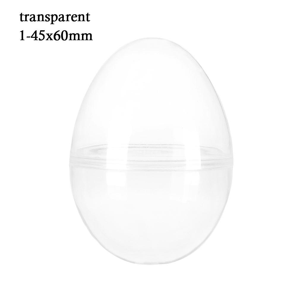 Toys Accessories Add Treats Decoration Easter Decor Party Decor Plastic Fillable Egg Easter Eggs