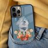 Винтажная забавная статуэтка, мягкий чехол для телефона для iPhone 17 Air 16e Pro max 15 Pro 13 14 Plus 11 12 MagSafe, магнитный чехол