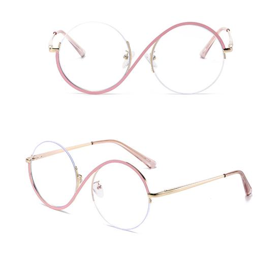 Очки ведьмы, культовый дизайн, плоские зеркала, легкая металлическая оправа, ножки в форме буквы S, круглые очки, реквизит для вечеринок на Хэллоуин, очки для косплея