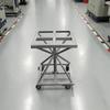 Рабочий стол для покраски распылением, гладкий, вращающийся, на колесиках, для мастерских