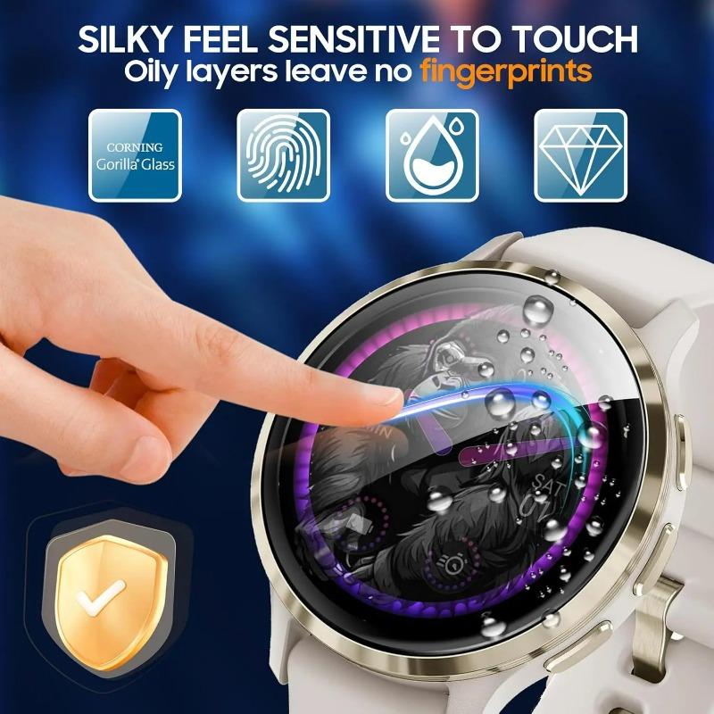 for Garmin Venu4 Screen Protectors Anti-scratch Smartwatch Protective Cover for Garmin Venu 4 41/45MM 3D Coverage Watch Films 7