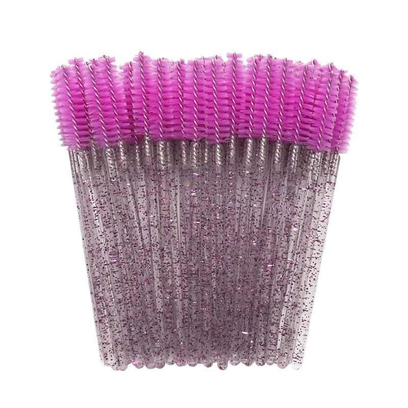 50Pcs/pack Eyelash Brush Disposable Eye Lashes Comb Applicator Makeup Tools Mascara Extension Comb Wands Brushes