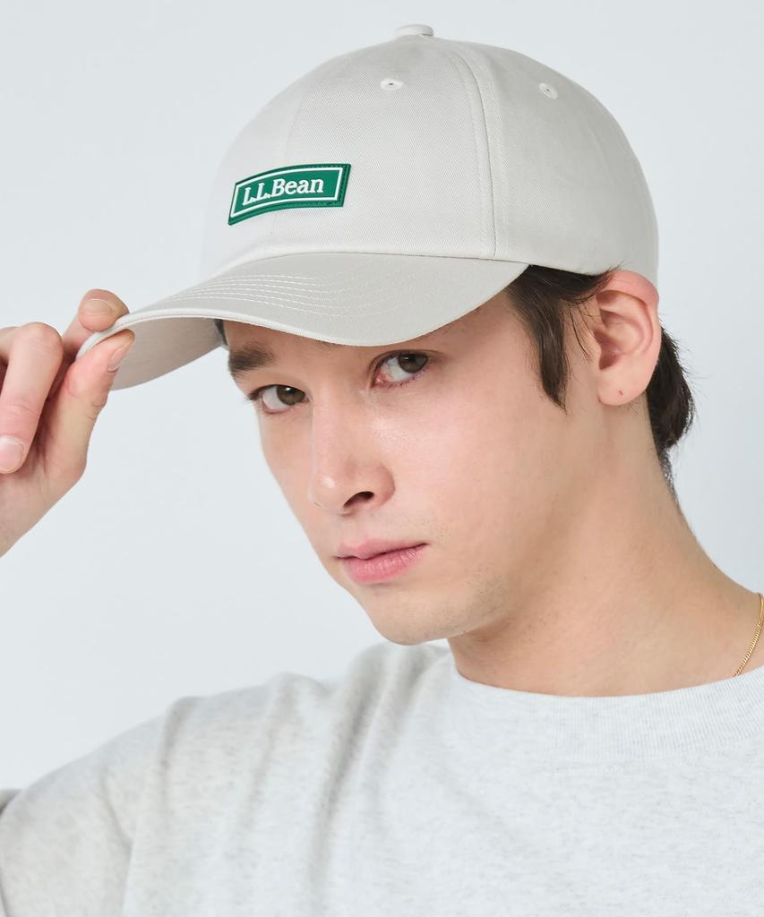 Кепка мужская LL Bean из водоотталкивающего хлопкового твила, 6-панельная, Off CJ90582006, L, Белая,