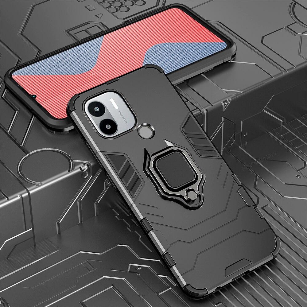 For Case Armor Shockproof Keysion Xiaomi Redmi A1 A1 Plus Soft Siliconepc Ring Stand Phone Back Cover For Xiaomi Redmi A1 Plus
