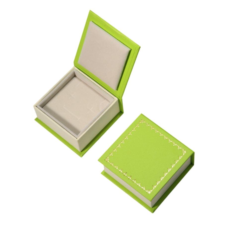Square Jewelry Storage Case with Sponge Portable Travel Jewelry Box Vanity Gift
