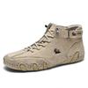 LDECK Large Size Octopus High Top Men's and Women's Sports and Leisure Shoes Top Leather Martin Boots