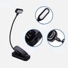 1 Pcs LED Dimming Hose Small Table Lamp Mini Book Clip Lamp USB Charging Eye Protection Reading Lamp