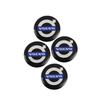 5Pcs Car Remote Key Sticker Aluminum Emblem Decoration Badge Decal For Volvo V60 V40 XC90 S60 XC60 V50 V70 S90 V90 EX90 EM90 C40