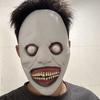 1pc Evil Smiling Demon Halloween Mask - Perfect for Horror Role-Playing and Costume Parties - Great Gift Idea