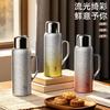 800ML Titanium Vacuum Insulated Flask Portable Lightweight Thermos Home Office Car