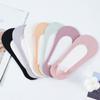 Summer Women's Thin Sock Slippers Silicone Antiskid Sock Ice Silk Solid Seamless Invisible Soft Socks