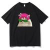 Горячая аниме футболка Saiki K Летние футболки Графические толстовки Кусуо Мужчины_женщины Хип-хоп толстовки Высококачественная хлопковая футболка