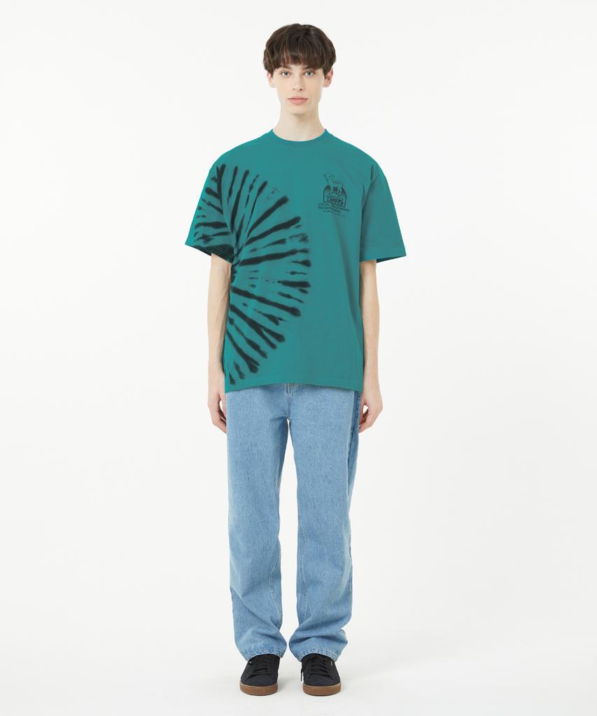 LMC Thorns Tie Dye Барашек Футболка Бирюзовый