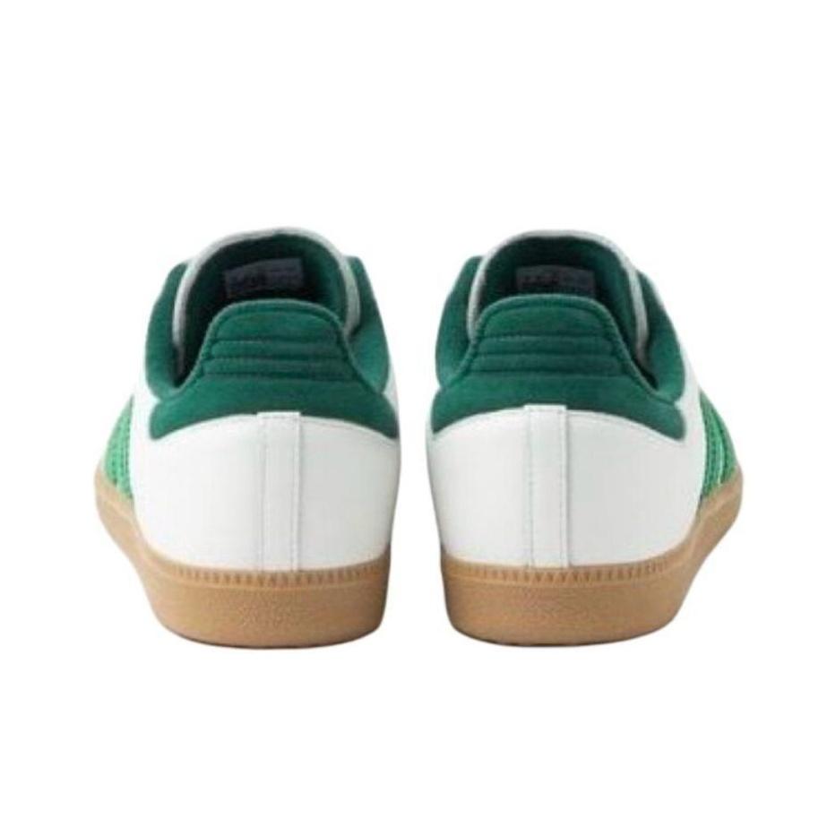 adidas Samba OG White Collegiate Green Unisex Sneakers Core-White JI3202