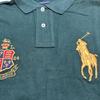 Polo Ralph Lauren Ss24 Значок Gold Label Вышитое лого Big Pony Рубашка поло с длинным рукавом Мужские топы Темно-зеленый 710779249-001