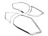 BRIGHTZ Хромированные кольца для задних фонарей X-Trail T32 (До подтяжки лица) [TAIL-027] (HNT32, HT32, NT32, HNT, HT, NT 32) - Номер детали: 12793