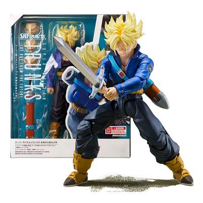 Аниме Dragon Ball Z Фигурки Супер Сайян Транкс, коллекционная модель 15 см, Future Boy Torankusu, подвижные игрушки, подарки
